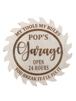 12" Personalized Blade Sign