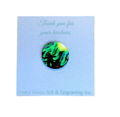 Lapel Pin with customizable message