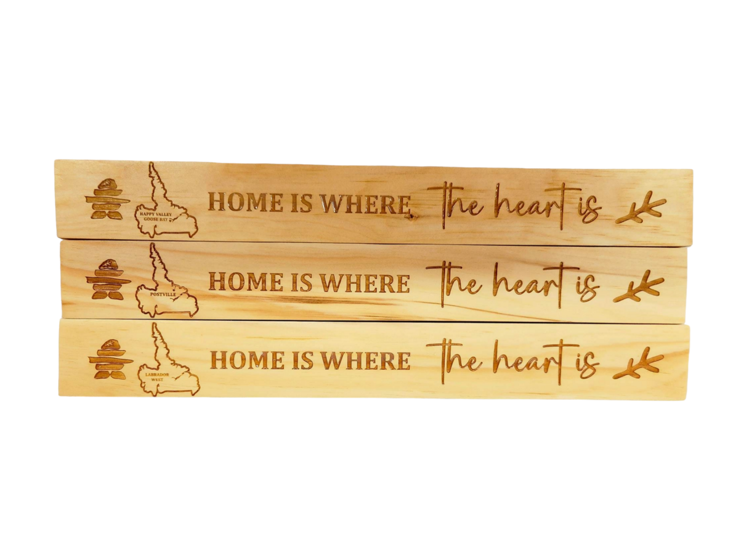 Home Is Where The Heart Is Custom Sign