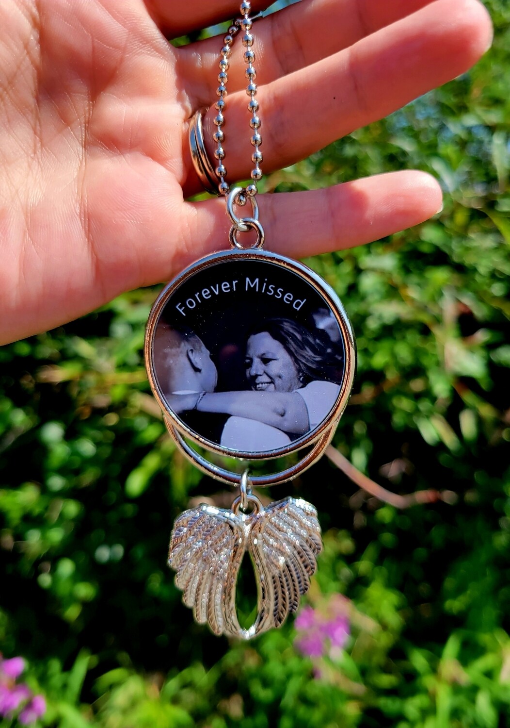 Angel Wings Rearview Pendant