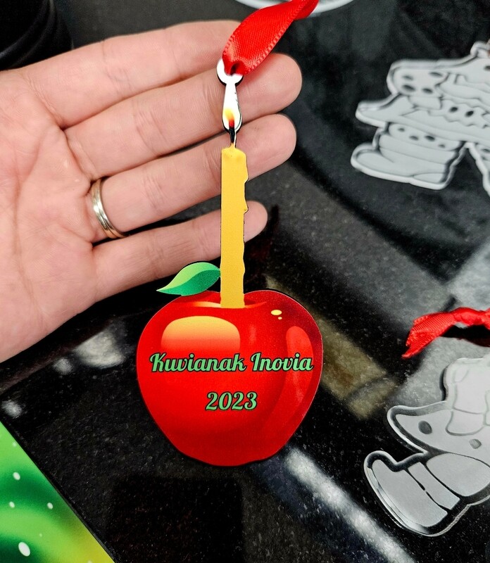 Christmas Apple ornament