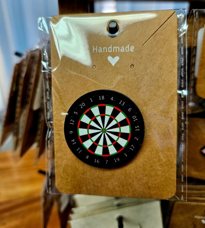 Dart Board Lapel Pin
