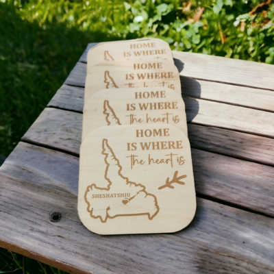 Home Is Where The Heart Is Coasters (Set of 4)