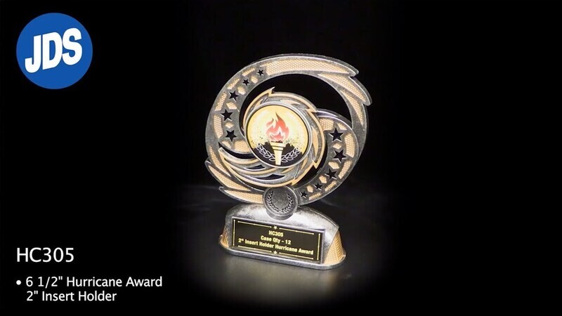 6 1/2&quot; 2&quot; Insert Holder Hurricane Award