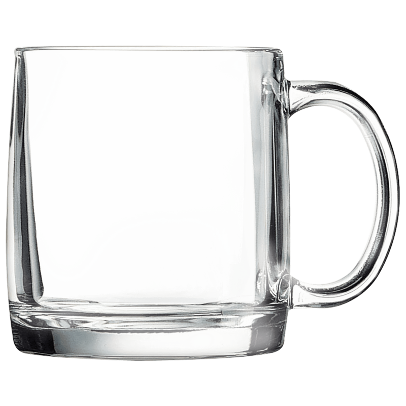 12 1/4 oz. Clear Coffee Mug