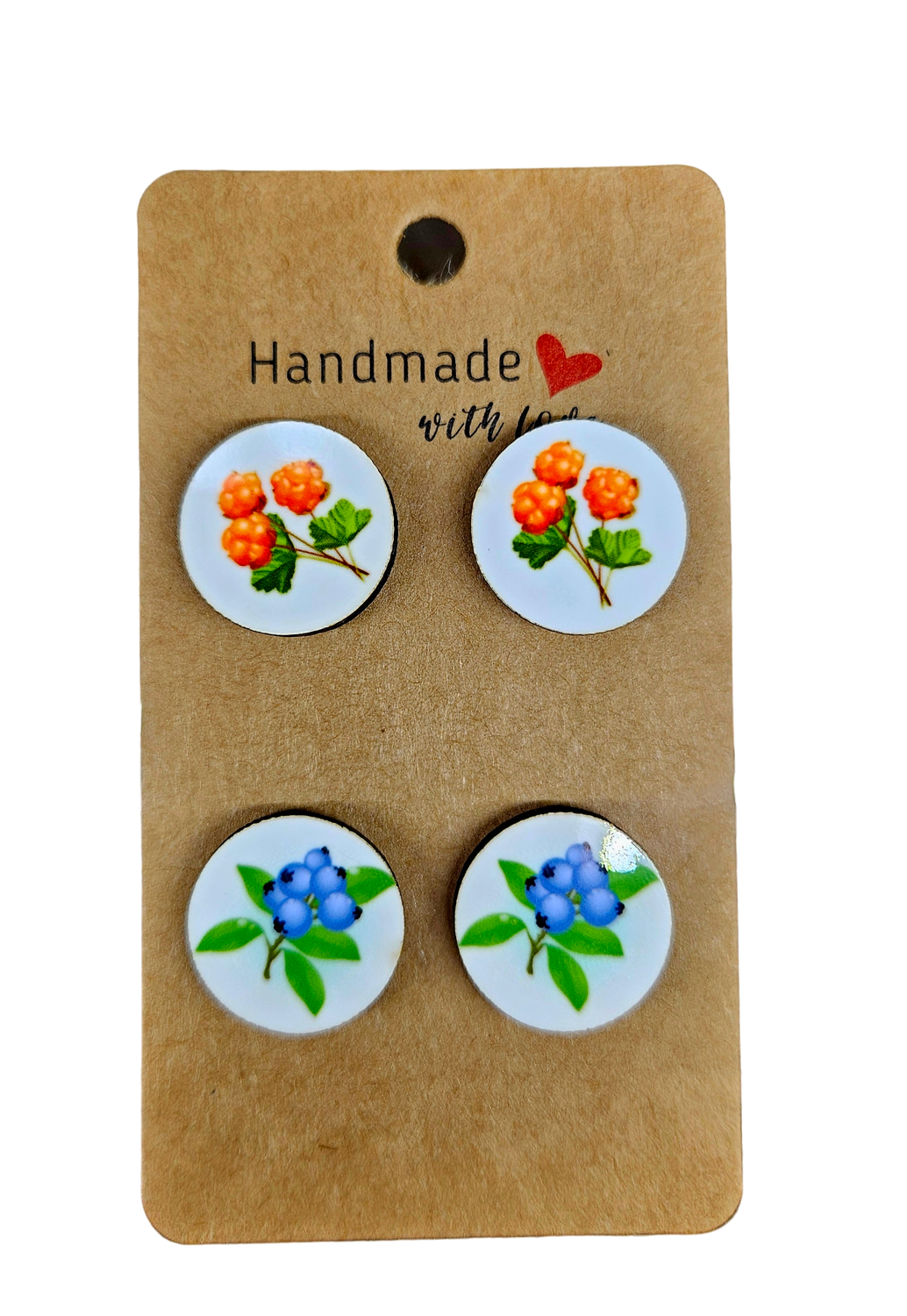 Labrador Berry Studs
