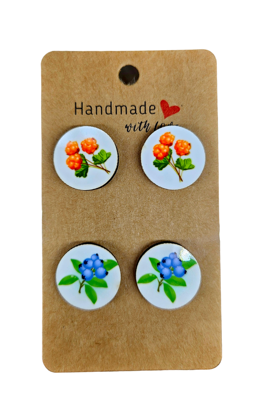 Labrador Berry Studs