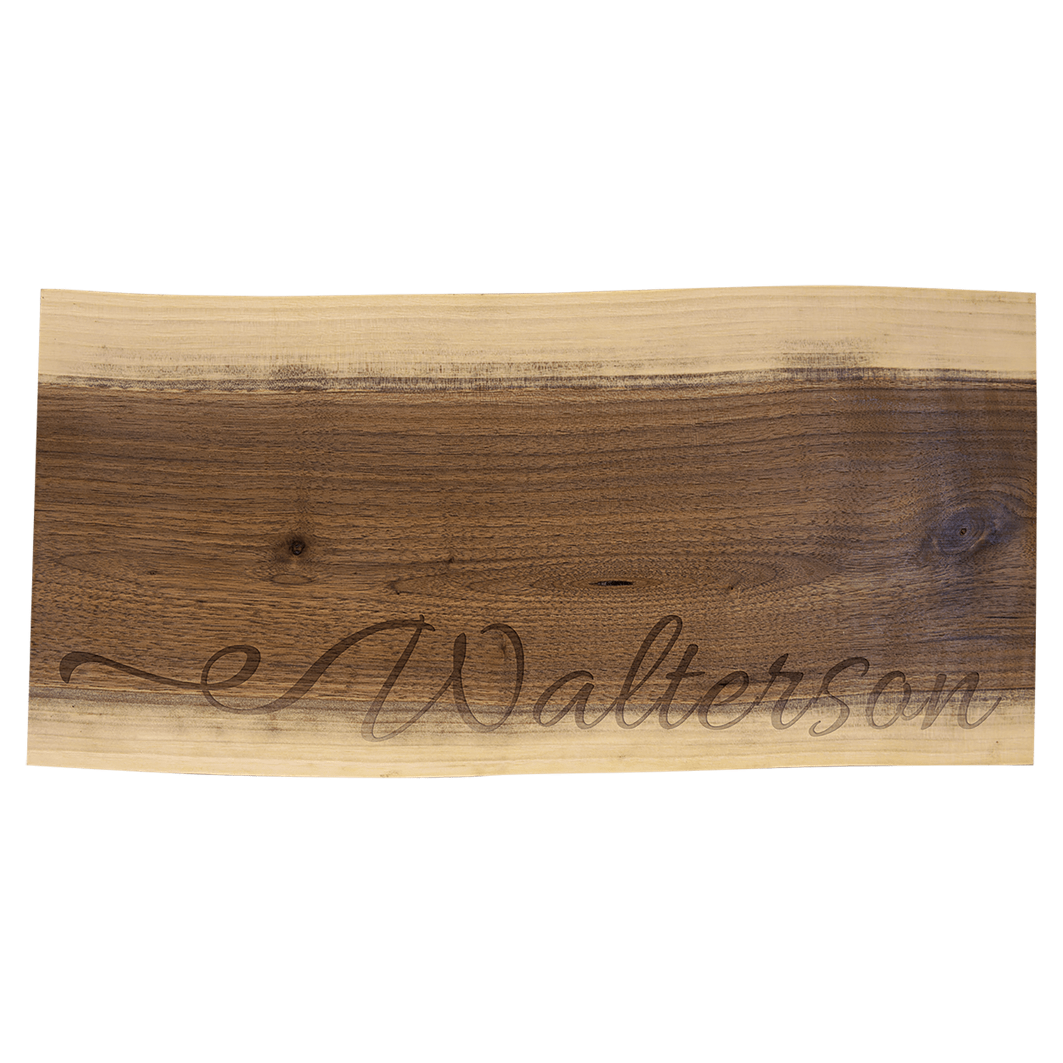 18&quot;x 8&quot; Black Walnut Cutting and Charcuterie Board