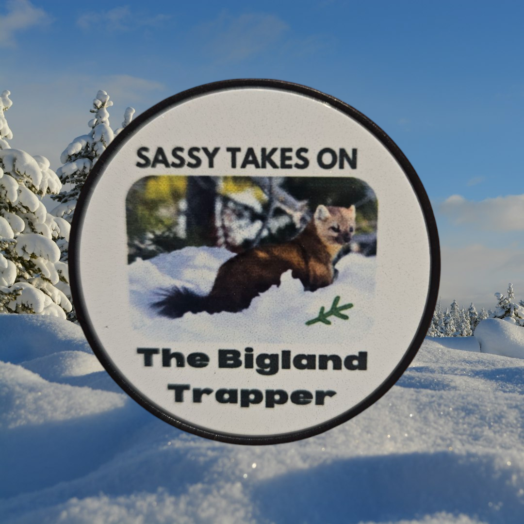Sassy Takes on The Bigland Trapper Sock Poppet for any device