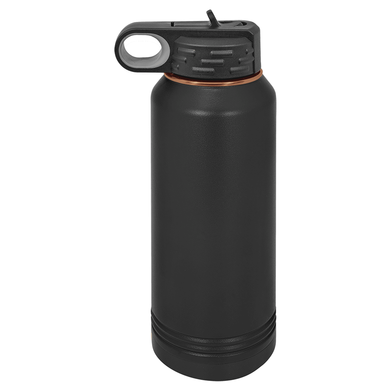 32 oz. Black/Rose Gold ION-Plated Water Bottle