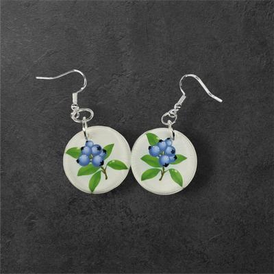 Blue Berry Dangles