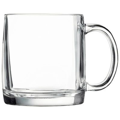 12 1/4 oz. Clear Coffee Mug