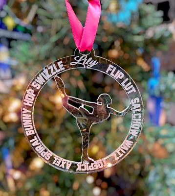 Figure Skater Ornament