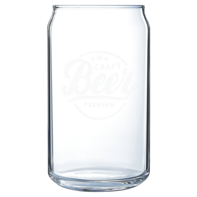 16 oz. Can Glass