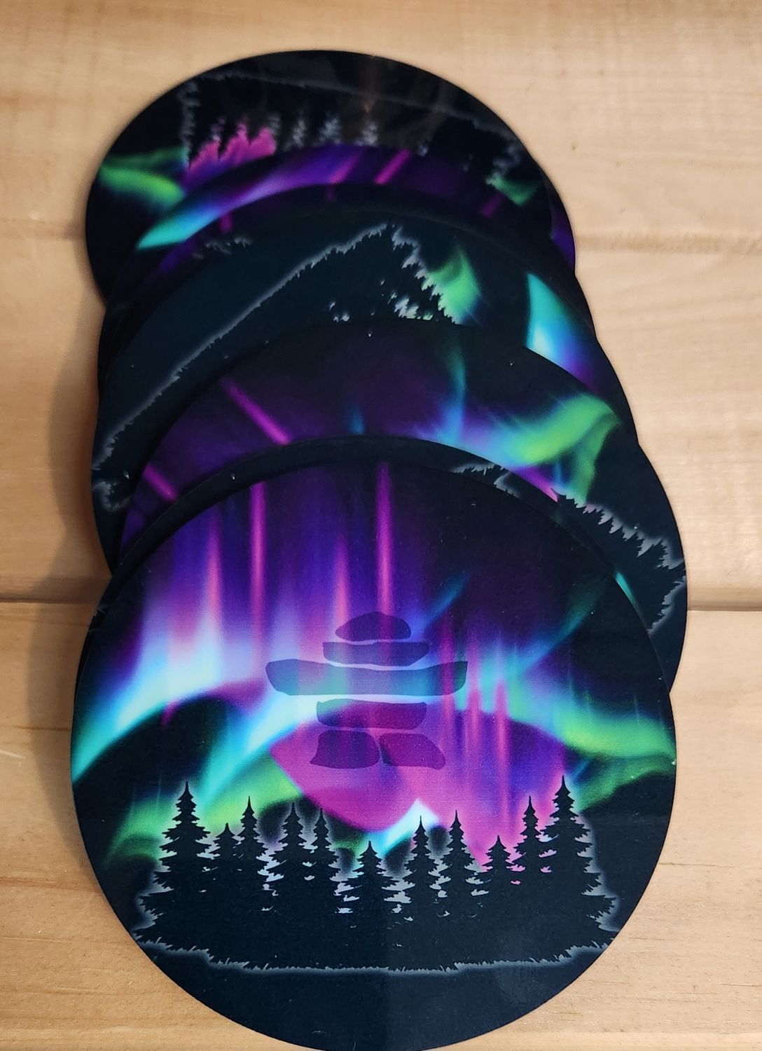 Northern Lights Coaster Individual 