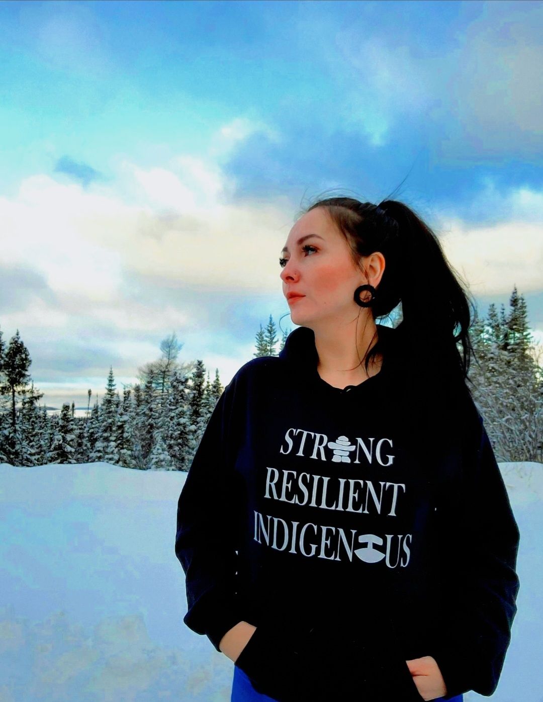 Strong Resilient Indigenous Hoodie