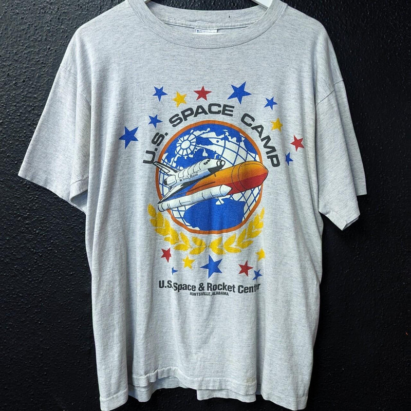 Vintage Space Camp Alabama T-Shirt Sz L