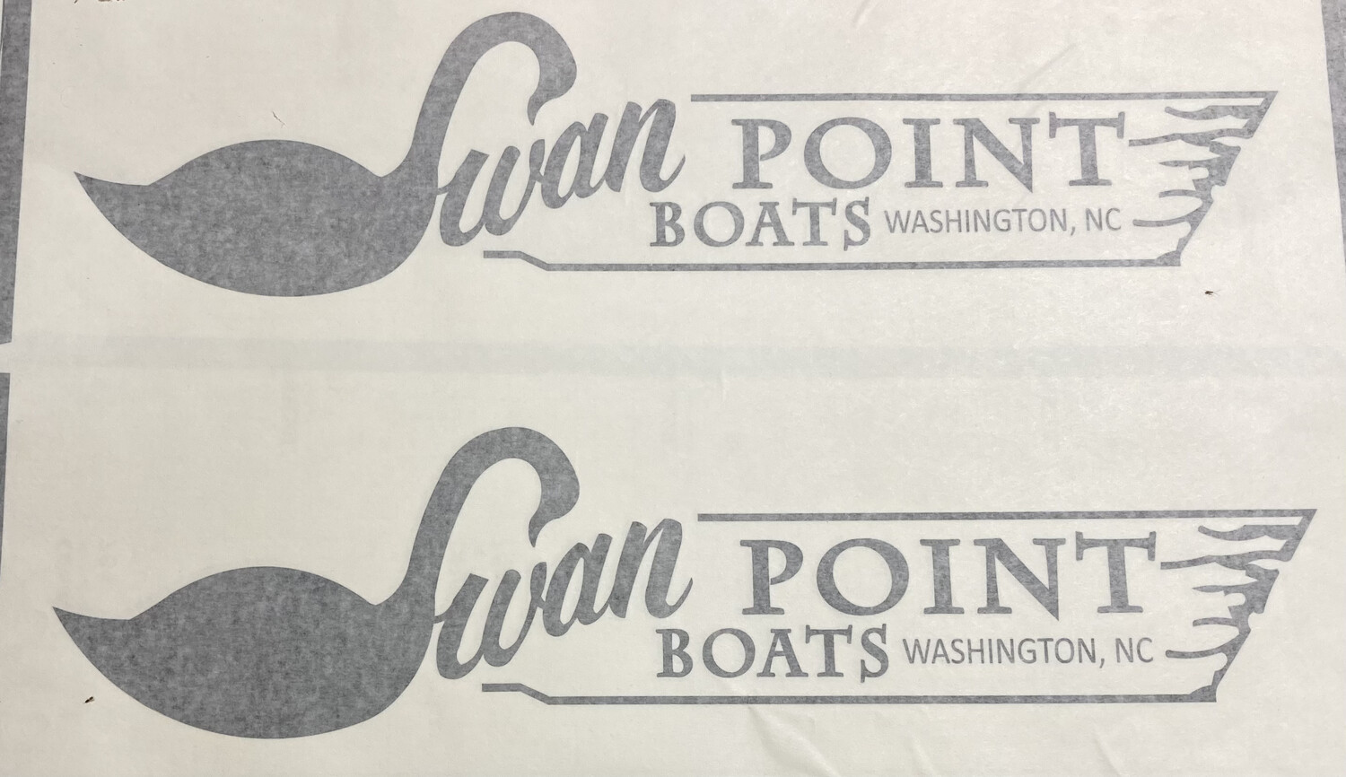 Classic Vinyl Boat Decal