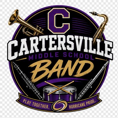 Cartersville Middle Band Decal