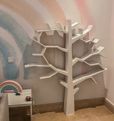 Wooden Tree Book Display/Shelf Wooden Tree Book Display/Shelf