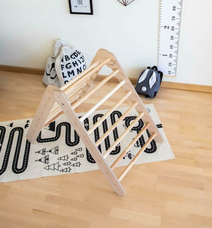 Wooden Pikler Triangle Climbing Frame Wooden Pikler Triangle Climbing Frame