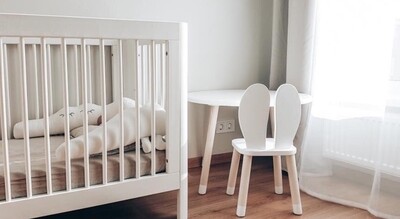 Wooden Round Table and Bunny Chair - Single Set Wooden Round Table and Bunny Chair - Single Set