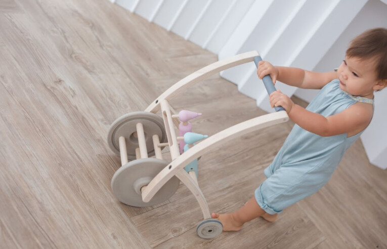 baby walker for wood floors