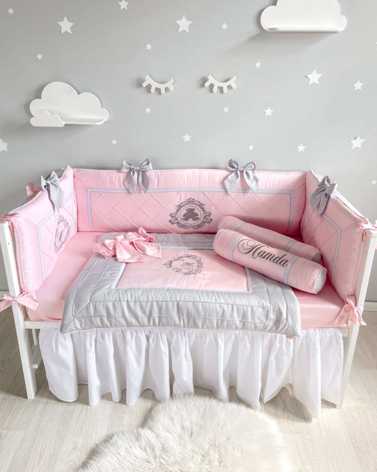 handmade cot bedding