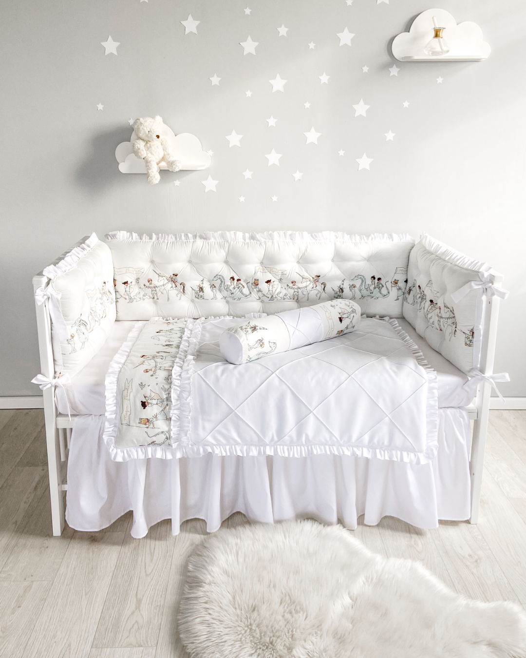 handmade cot bedding