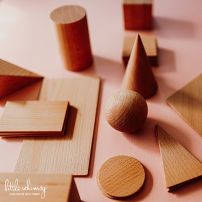 Wooden Geometrical Shapes