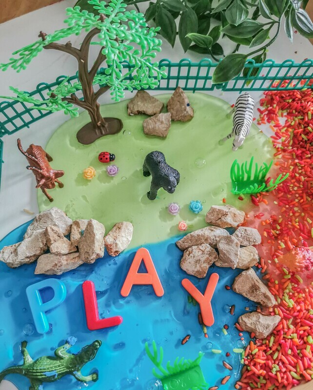 Sensory Play Kit - Jungle/Swamp Slime