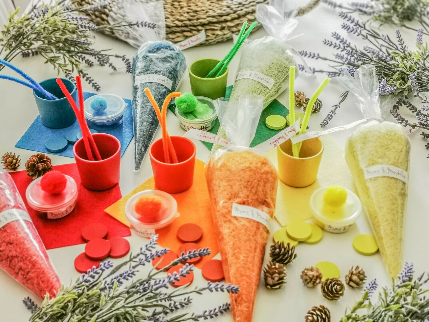 Colour Matching - Sensory Play Kit