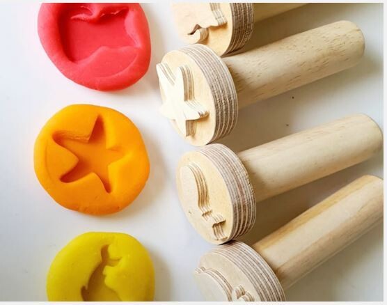 Play Dough Stamps
