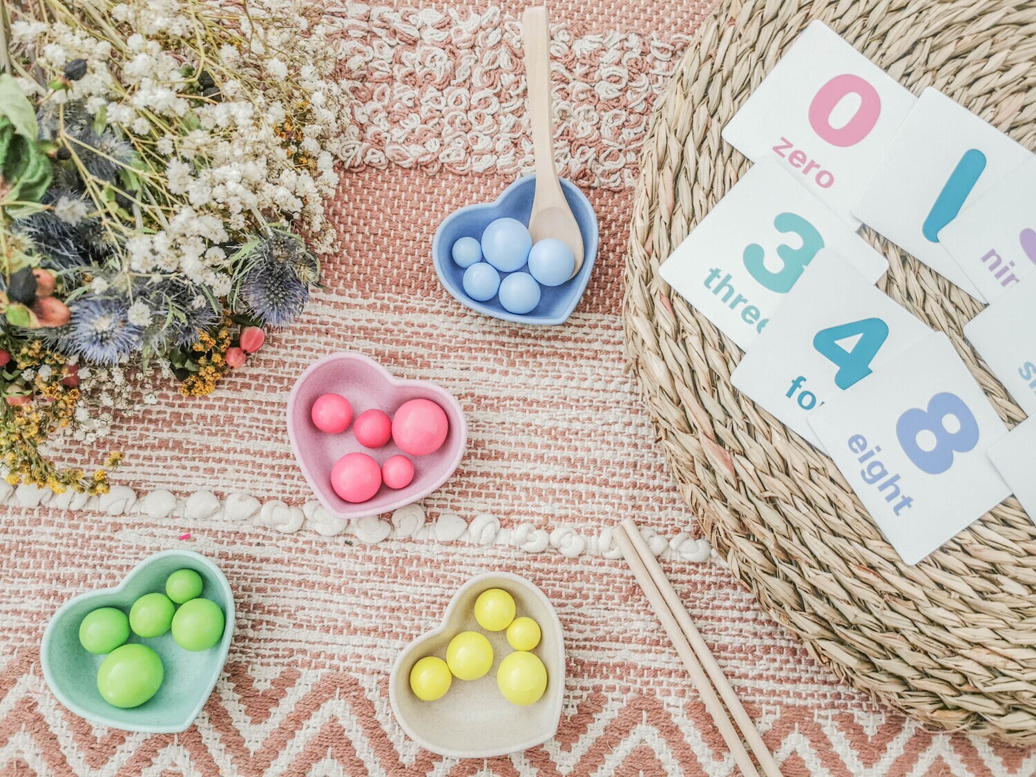 Montessori Counting &amp; Sorting Set