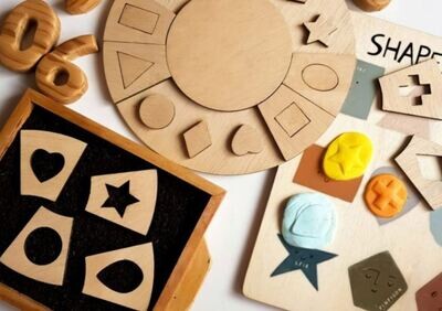 Montessori Education Geo Shapes Puzzle Montessori Education Geo Shapes Puzzle