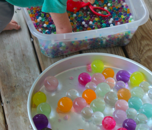 Sensory Water Beads - Rainbow: Extra Large
