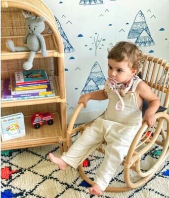 Lala Rocking Toddlers Rattan Chair