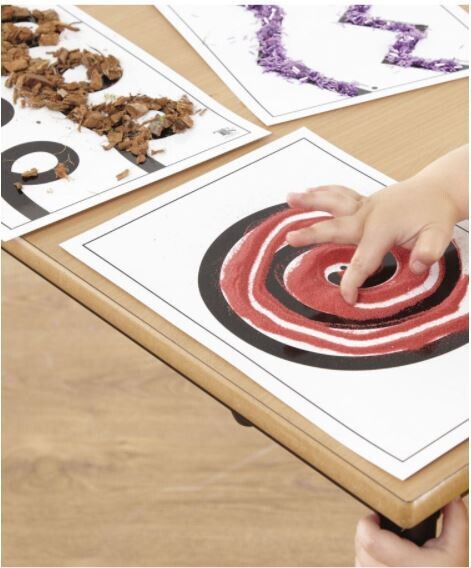 Messy Pattern Cards