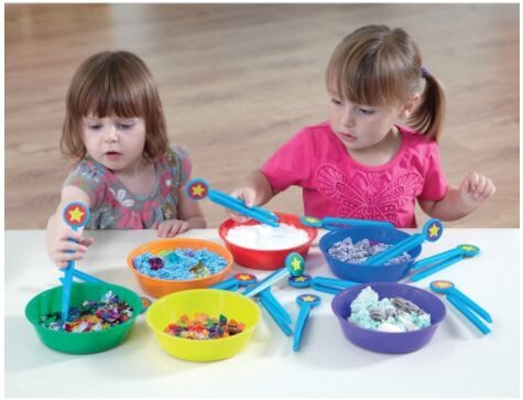 Rainbow Sorting Pots