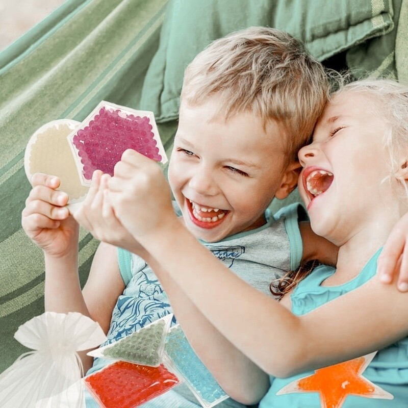 Sensory Water Beads -  Bean Bags  - 7 Pack