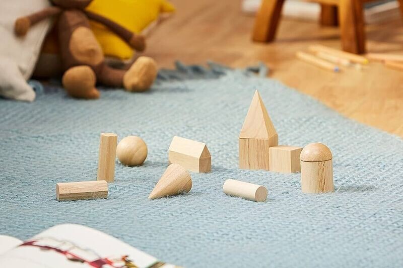 Wooden Geometric Solids