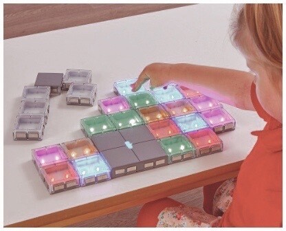 Connecting Glow Tiles