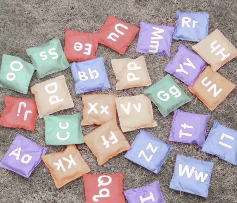 Alphabet Bean Bags