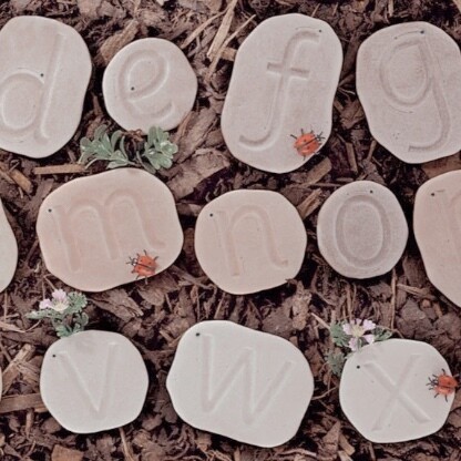 Feels-Write Letter Stones