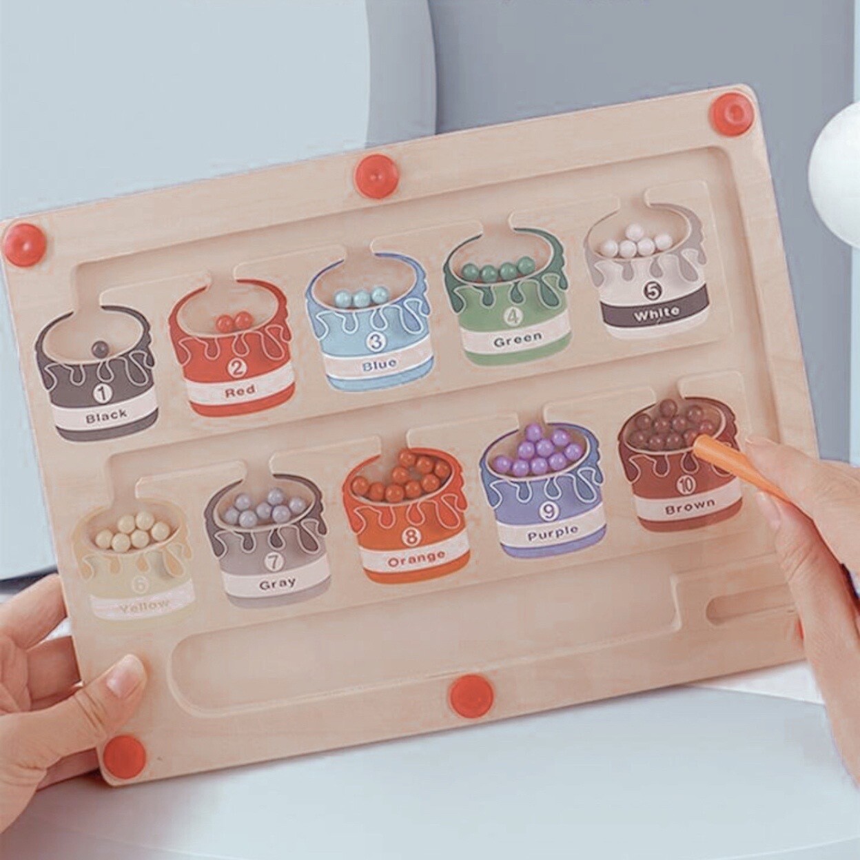 Magnetic Color Sorting Board