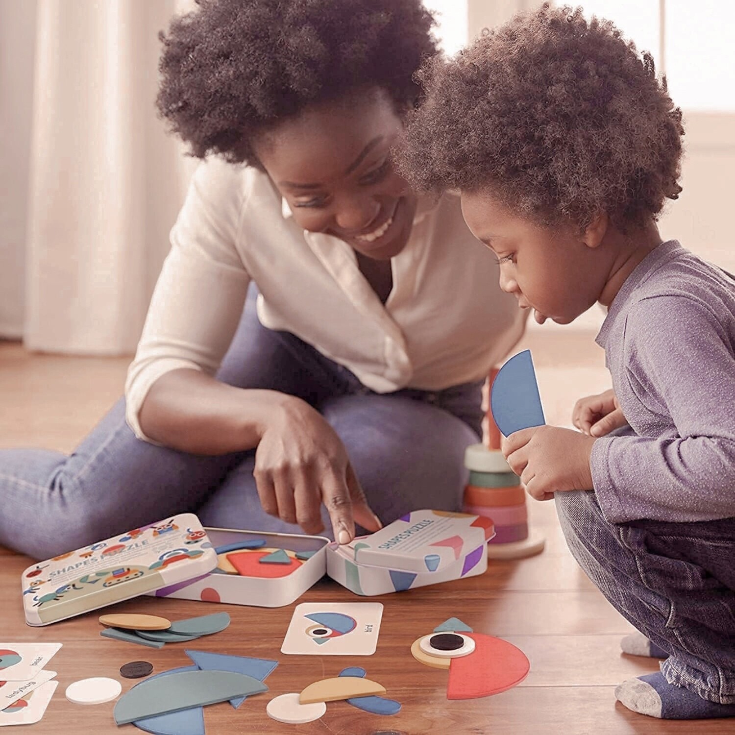 Wooden Shapes - Animal Jigsaw