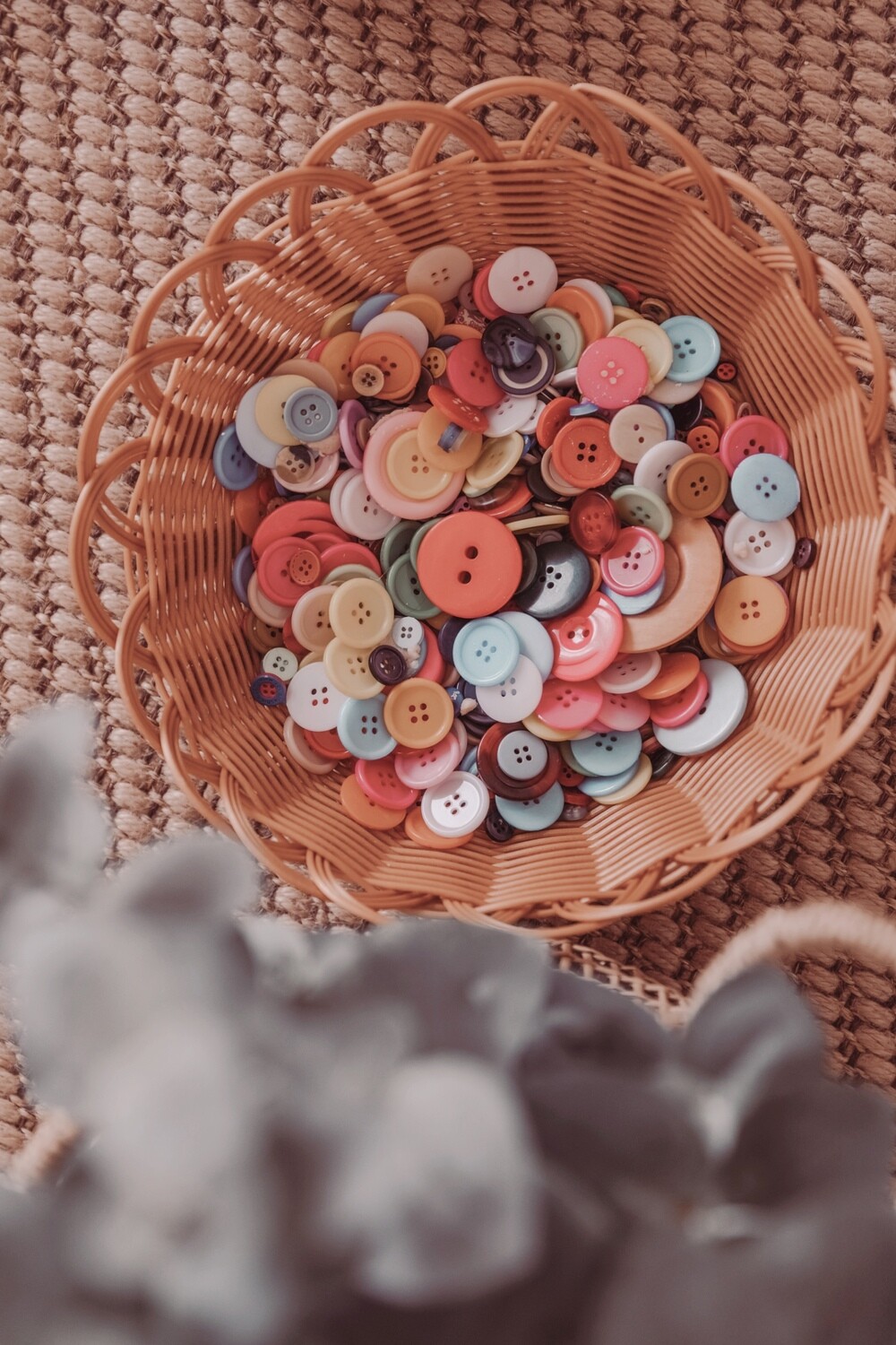 Large Button Multicolors - 200 Pieces