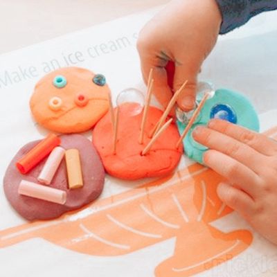 Playdough mats