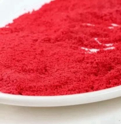 Home Made Sensory Salt - Red
