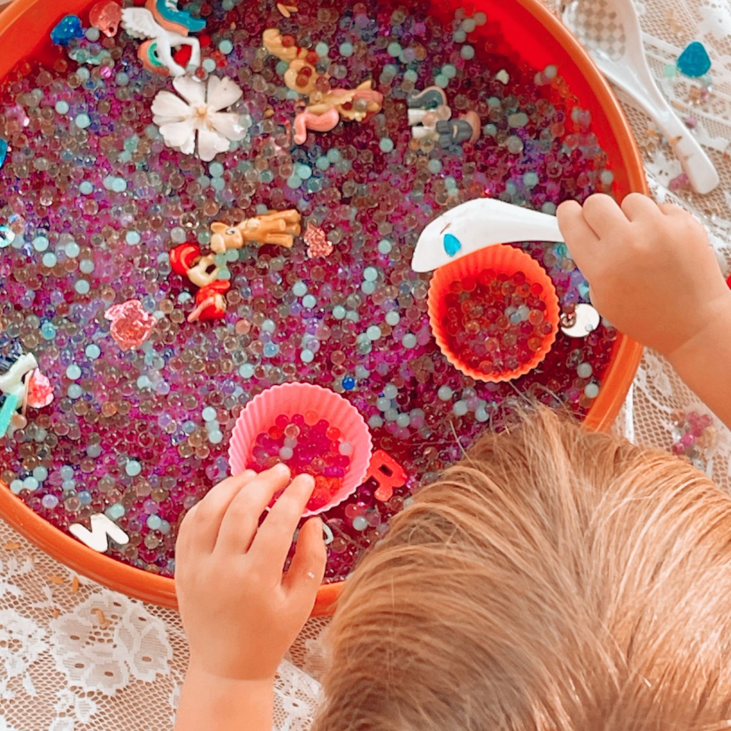 Enchanted Unicorn - Waterbeads Base Sensory Tray Set